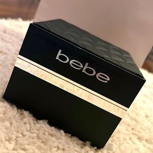 Bebe watch and bracelet set